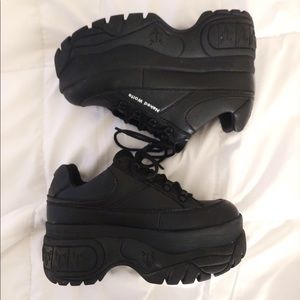 Naked Wolfe Sprinter Sneakers in matte black
